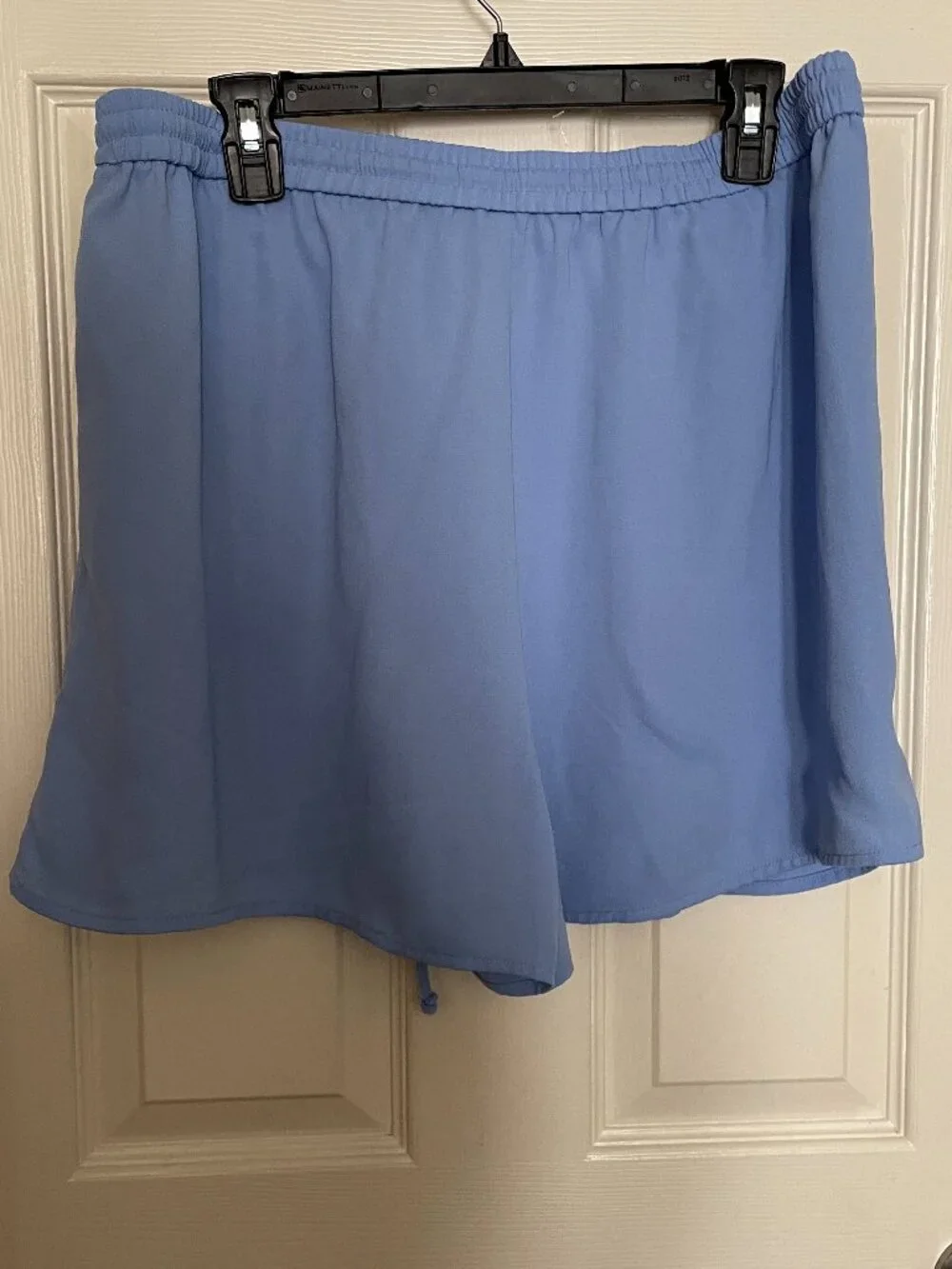 j.crew mercantile women's pull on shorts in periwinkle blue